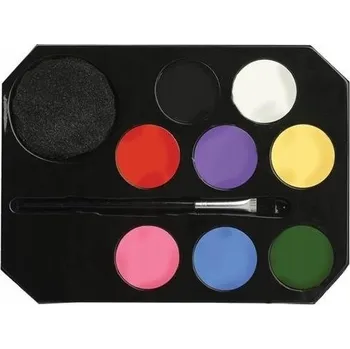 Make-up PALETKA PALETA NA OČNÍ STÍNY MAKE-UP JASNE BARVY