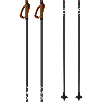 Běžecké lyžování Hůlky Oneway STORM 4 MAG 2025/26 142,5 šedá