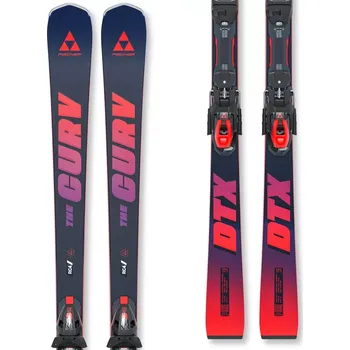 Sjezdové lyže Lyže Fischer THE CURV DTX MT + RSX Z12 PR 25/26 157 modrá/červená