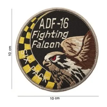 Nášivka Nášivka textilní 101 Inc ADF-16 Fighting Falcon - barevná