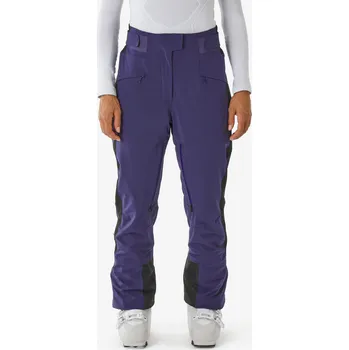 Snowboardové kalhoty WEDZE Dámské hřejivé a prodyšné lyžařské kalhoty 900 40 FIALOVÁ