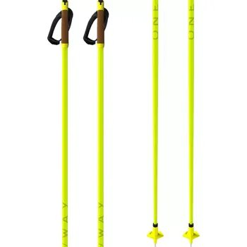 Běžkařská hole Hůlky Oneway STORM GTX YELLOW 2025/26 L žlutá