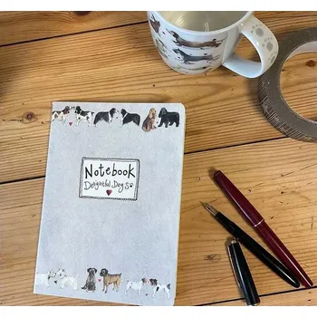 Sešit A5/40 listů, linkovaný, SNM01 Roztomilé páry psů