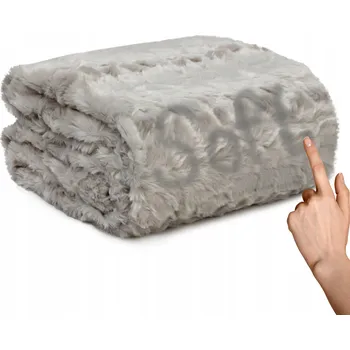 Prostěradlo Deka DOMAREX polyester 170 cm x 130 cm černá