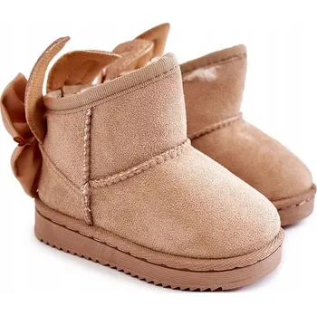 Dívčí sněhule Butosklep Dětské sněhule béžové barvy, velikost 29