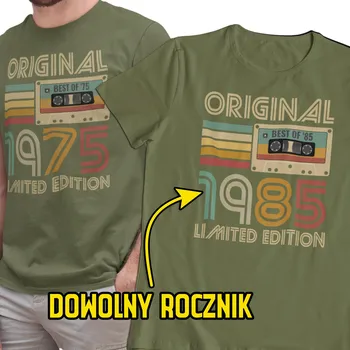 Pánské tričko Tričko k 20. 30. 40. 50. 60. narozeninám pro tátu - Retro kazeta - Balení