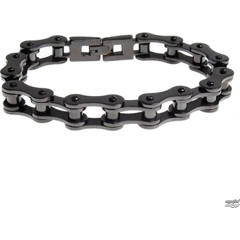 Náramek náramek ETNOX - Black Bike Chain