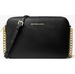 Michael Kors kabelka přes rameno z lícové přírodní kůže černá