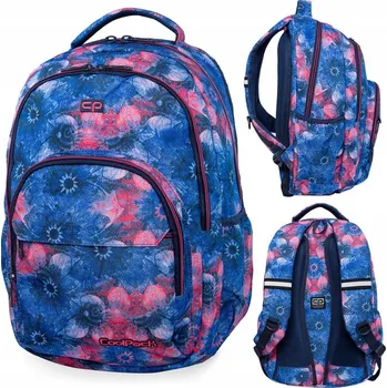 Školní batoh Školní batoh CoolPack s více přihrádkami modrý, růžový 27 l
