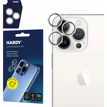 Pouzdro na mobilní telefon 3mk HARDY Lens Protection Pro pro iPhone 13 Pro/13 Pro Max Silver