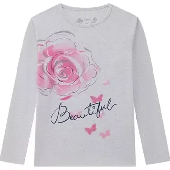 Dívčí tričko Dětské tričko WOLF S2446 šedé vel.134,140