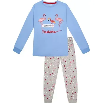 Dětské pyžamo WOLF S2253B šedo/modré vel.152