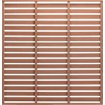 Plotový dílec WPC 180 x 180 cm hnědý IM_318109