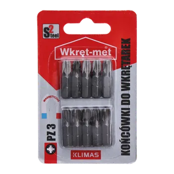 Bit 10 dílny blister bitů PZ3, délka 25mm