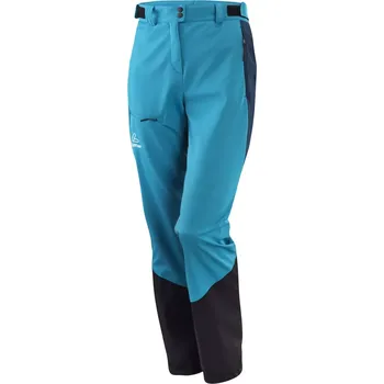 Dámské kalhoty Kalhoty Löffler TOURING WS LIGHT 36/S tyrkysová/modrá