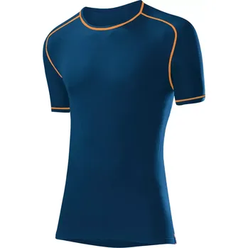 Tričko Löffler S/S TRANSTEX WARM S modrá/oranžová