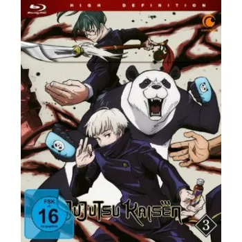 Blu-ray film Jujutsu Kaisen - Staffel 1 - Vol.3 - Blu-ray (DE)