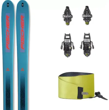 Sjezdové lyže Lyže Fischer HANNIBAL 106 CARBON + TOUR CLASSIC BRAKE 105 + pásy 22/23 178 modrá/červená