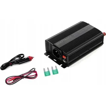Měnič napětí Měnič Napětí Čistá sinusoida Kraft&Dele 12V 230V 300/600W