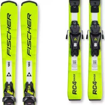 Sjezdové lyže Lyže Fischer RC4 RACE JR (100-120) JRS + FS 4 CA JRS 25/26 120 žlutá