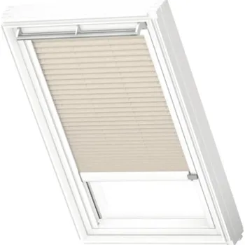 Roleta Plisé roleta na střešní okno VELUX elektrická FML PK06 1259KWL béžová