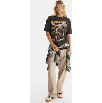 Pánské tričko Billabong T-Shirt EBJZT00477 Černá Oversize XS