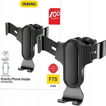 Držák do ventilační mřížky Dudao černý