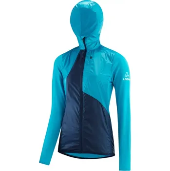 Dámská mikina Mikina Löffler WINDFLEECE 40/L tyrkysová/modrá
