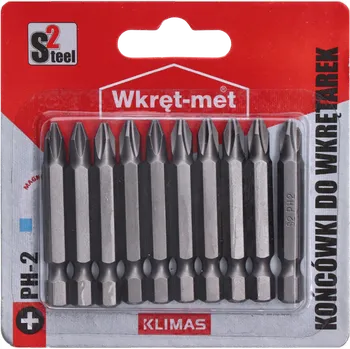 Bit 10 dílny blister bitů PH2, délka 50mm