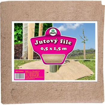 Mulčovací textilie BIOM Jutový filc rozměr 0,5 x 1,5 m
