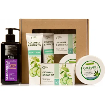 Kosmetická sada Luigi Collini Dárkový balíček MEN shower