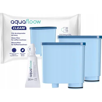 Filtr do kávovaru AquaFloow Cleani 2x vodní filtr pro kávovary Philips Latte GO se systémem Aquaclean + mazivo
