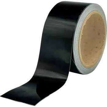 Lepicí páska DECHROMINGOVÁ PÁSKA 50MM X 10M FÓLIE ČERNÁ LESKLÁ DECHROMINGOVÁ FÓLIE