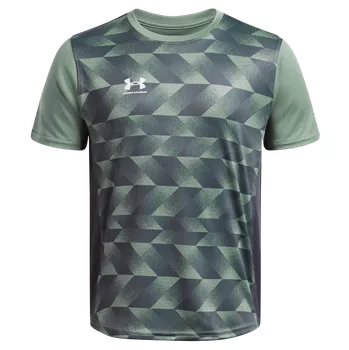 Chlapecké oblečení Triko Under Armour UA B's Ch. SS PRNT 1387166-348 Velikost S