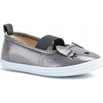 Dívčí tenisky Axim dětské tenisky šedé, velikost 34