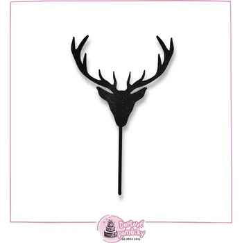 Paroží - plastový zápich - Růžová