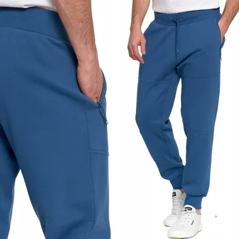 Silné Zateplené Pánské Teplákové Kalhoty Joggery Bavlněné MORAJ Jeans M