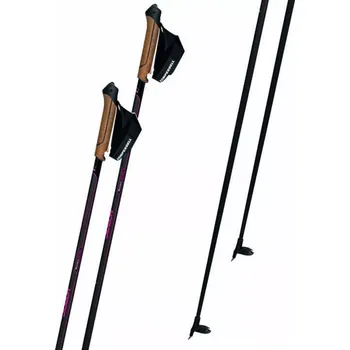 Běžkařská hole Hůlky Komperdell Nordic CX-100 Cork - pink 2025/26 130 černá/růžová