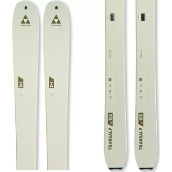 Sjezdové lyže Lyže Fischer TRANSALP 105 CTI 25/26 171 bílá/zelená
