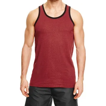 Pánské tílko Burnside Pánské tílko BU9111 Heather Red S