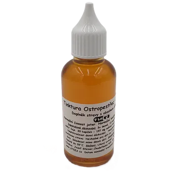 Přírodní produkt STEZA - Tinktura Ostropestřec - FORTE 50 ml. (Tinktura Ostropestřec)