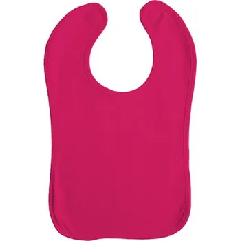 Bryndák Link Kids Wear Dětský dvouvrstvý bryndáček X951 Cherry-Cherry one size