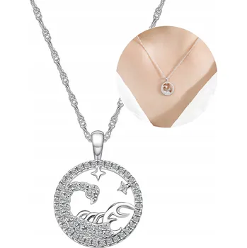 Náhrdelník Stříbrný dámský náhrdelník stříbro znamení zvěrokruhu Štír stříbro o ryzosti 925