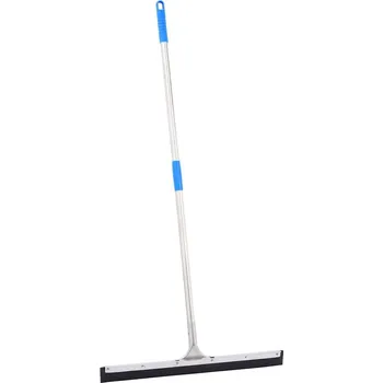 mop vidaXL Stěrka na podlahu 45,5 x 121,5 cm ocel a guma [4008384]