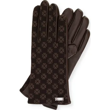 Rukavice Dámské kožené rukavice s monogramem | WITTCHEN | 39-6A-021-4-L