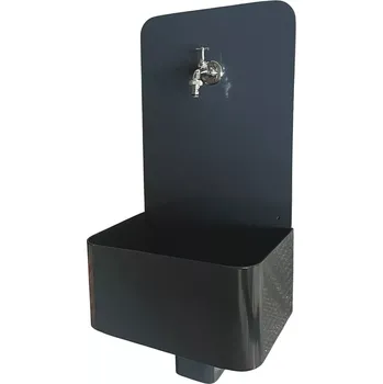 Umyvadlo Zahradní Umyvadlo LAS VEGAS, antracit - lesklý povrch, 80 cm