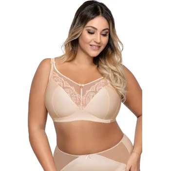 Podprsenka Dámská podprsenka 1691/1 Libi beige plus - AVA béžová 75/L