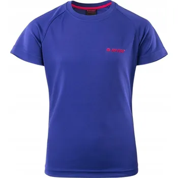 Chlapecké tričko Hi-Tec dětské tričko s krátkým rukávem polyester modré, velikost 152