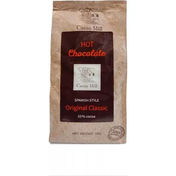Čokoláda Klasický originální veganský horký Čokoláda nápoj Cacao Mill 1kg