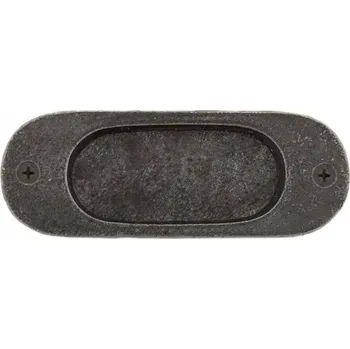 Nábytkové kování Nábytková úchytka zapuštěná OVÁLNÁ